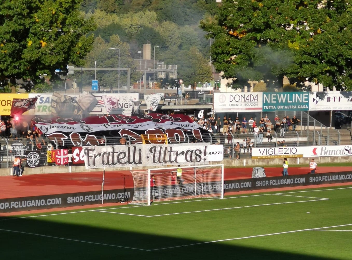 Football: le Servette FC et Lugano, l'amitié entre ultras