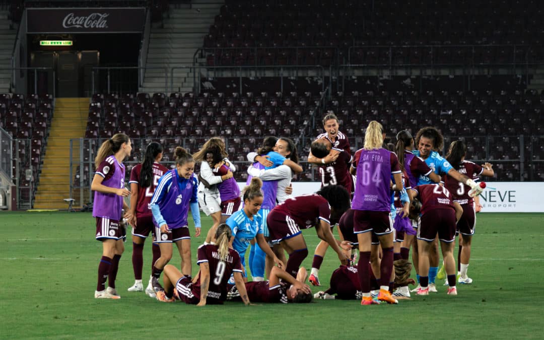 Phase de Ligue d’UWCL : le menu XXL du Servette Chênois Féminin